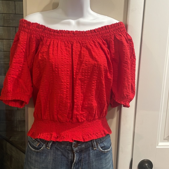 NWT Women’s Over the Shoulder Blouse - Picture 2 of 5